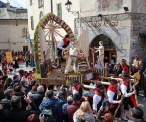 Sfilata dei carri di fiori a Bormio